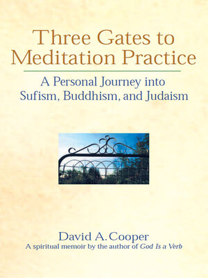 cover image of Three Gates to Meditation Practices